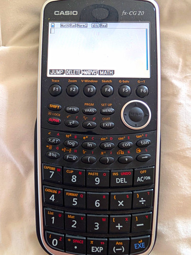 Casio cg20 graphing - fx-cg20,