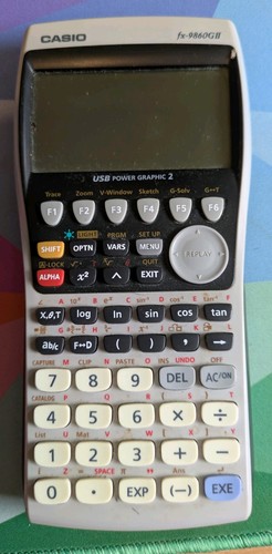 Casio 98600gii calculator - fx-98600gii,