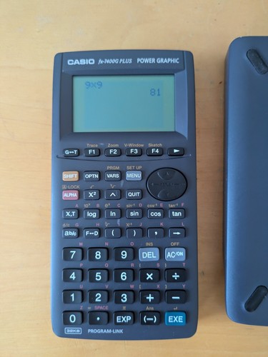 Casio 7400g plus power - fx-7400g,