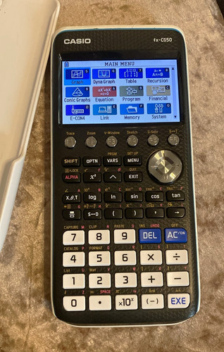 Casio cg50 graphing - fx-cg50,