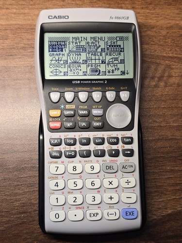 Casio 9860gii advanced - casio,