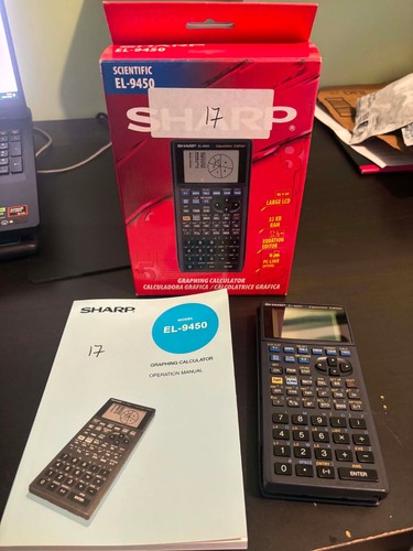 Sharp 9450 graphing - el-9450,