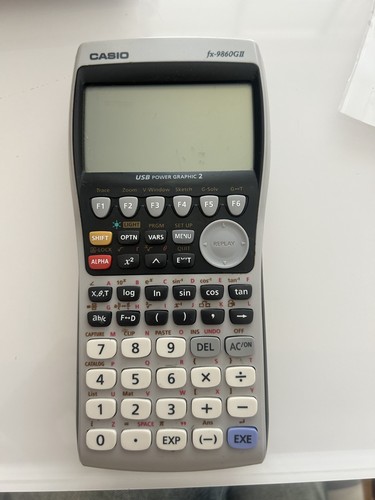 Casio 9860gii advanced - fx-9860gii,