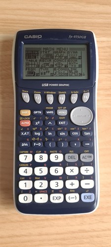 Casio 9750gii graphing - fx-9750gii,