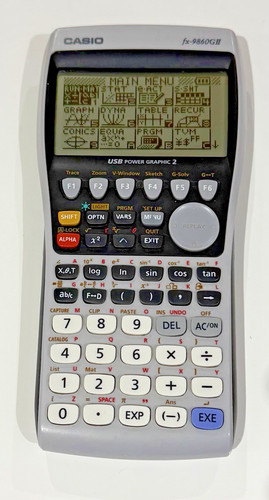 Casio 9860gii usb - casio, power