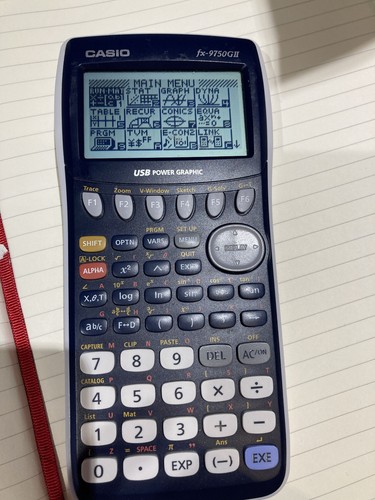 Casio calculator 9750gii - calculator, fx-9750gii