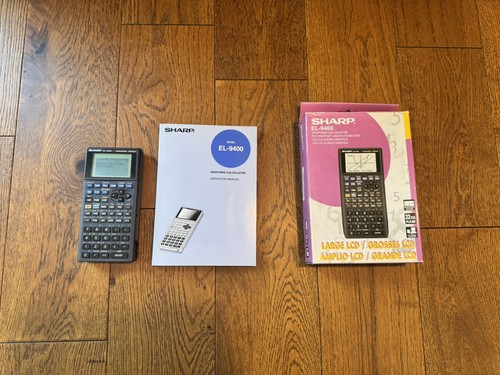 Sharp 9400 graphing - sharp, el-9400