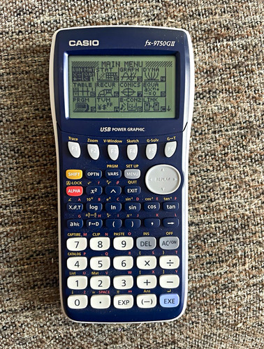 Casio 9750gii graphing - casio, fx-9750gii