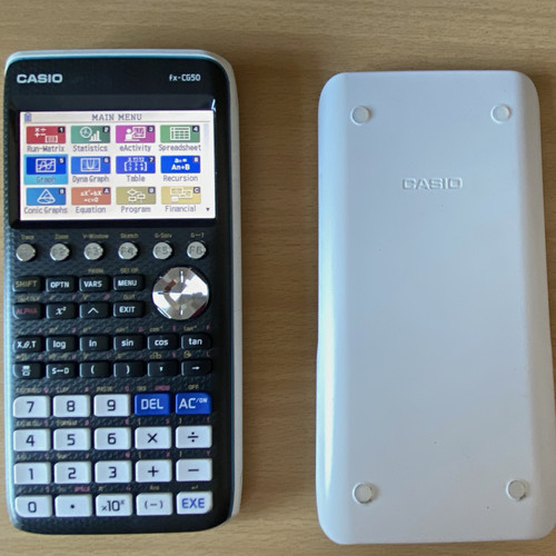 Casio cg50 colour graphing - casio,