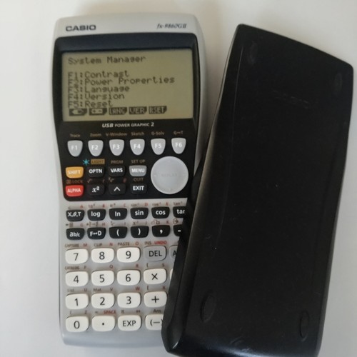 Casio 9860gii graphing - fx‑9860gii,