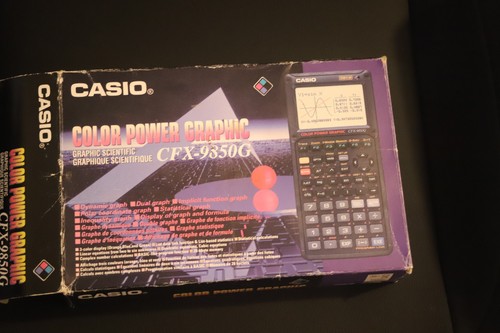 Casio cfx 9850g color - casio,