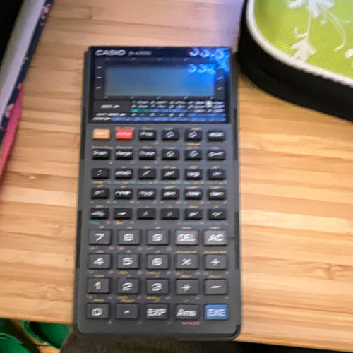 Casio 6300g handheld - fx-6300g,