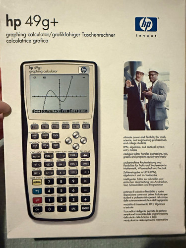 49g graphing calculator - hp,