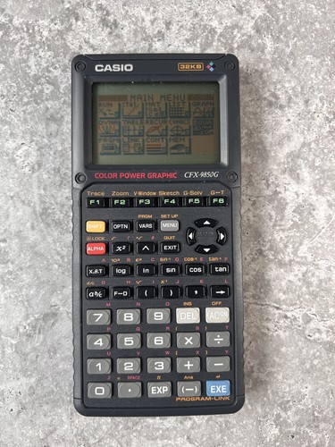 Casio cfx 9850g - 9850g, graphic