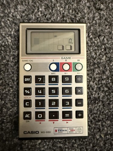 Vintage casio 888 game - casio,