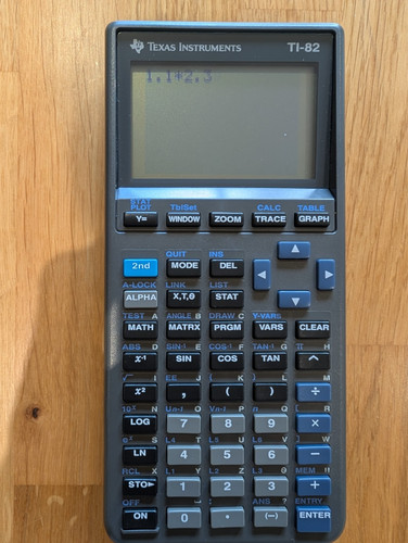 Texas instruments 82 - texas, ti-82
