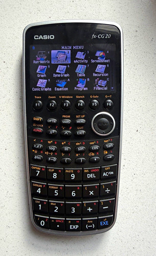 Casio cg20 graphing - graphing, &