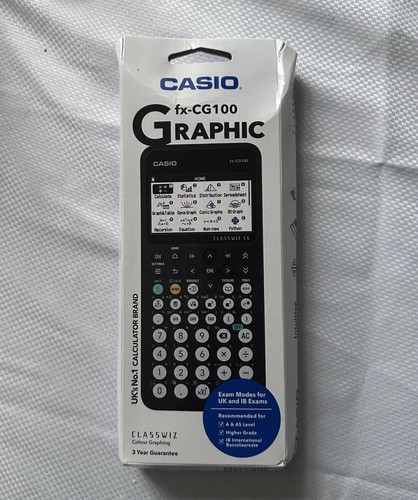 Casio cg100 graphic - casio, fx-cg100