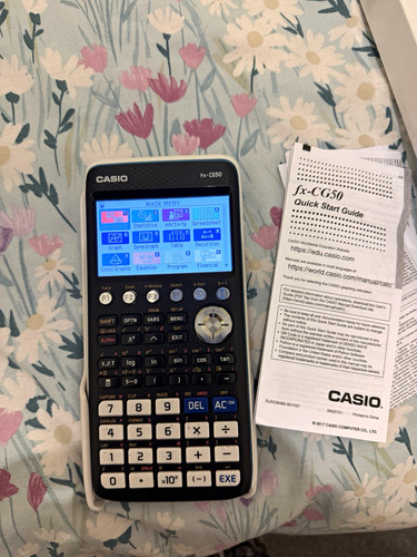 Casio cg50 handheld - casio,