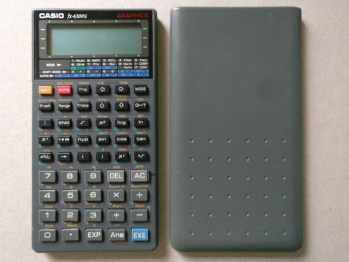 Casio 6300g handheld - fx-6300g,