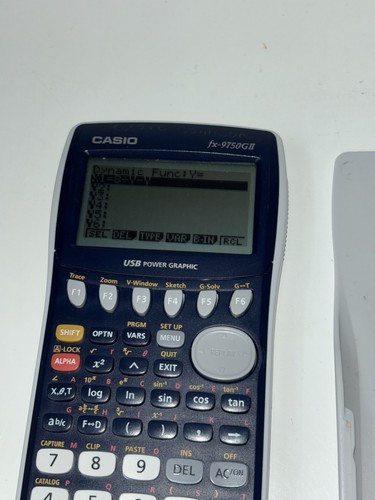 Casio 9750gii graphic - casio,