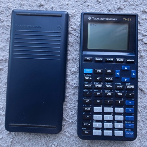 Texas instruments 81 - texas, ti-81